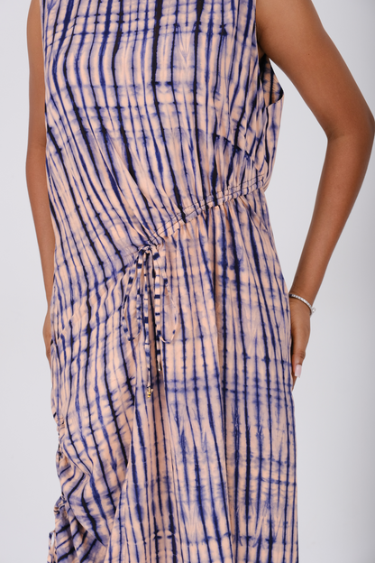 Adire flo dress